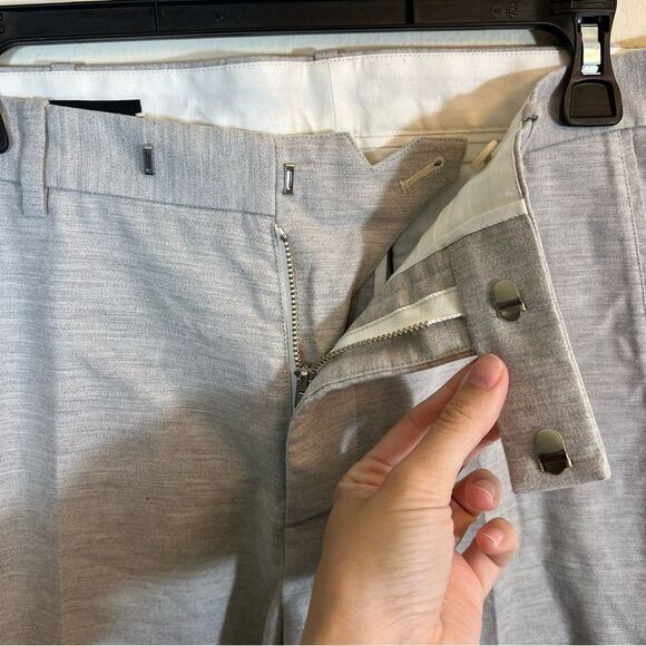 ✨ Lecur Women’s Gray Dress Pants NWT 50 - Picture 5 of 12